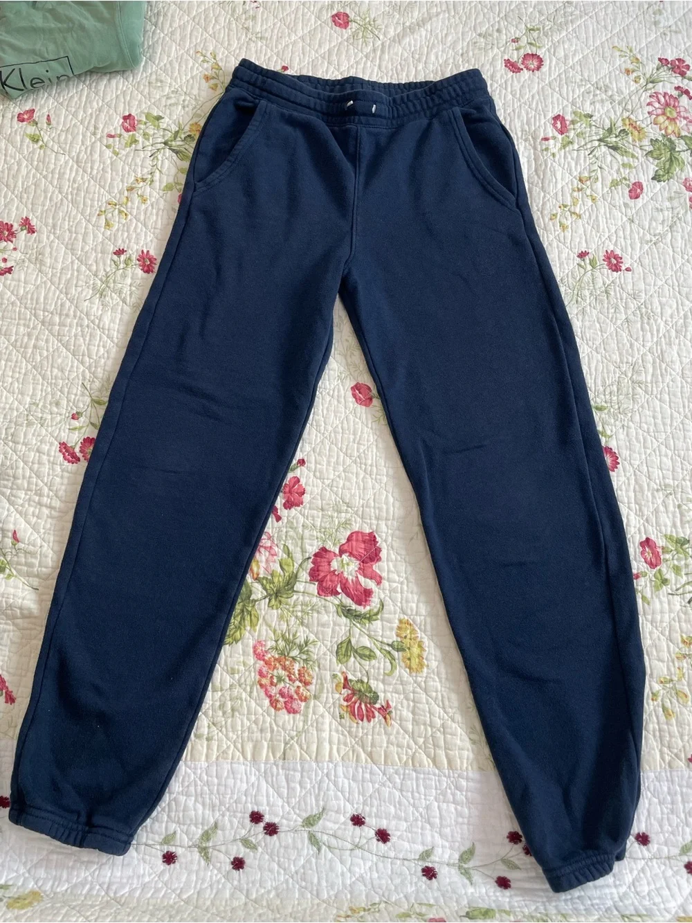 Old Navy Navy Blue Kids Fleece Joggers